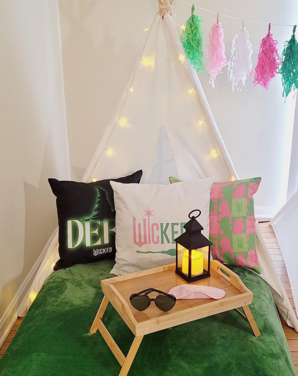 Luxury kids party setup by CHIC Slumber Parties in Chicago