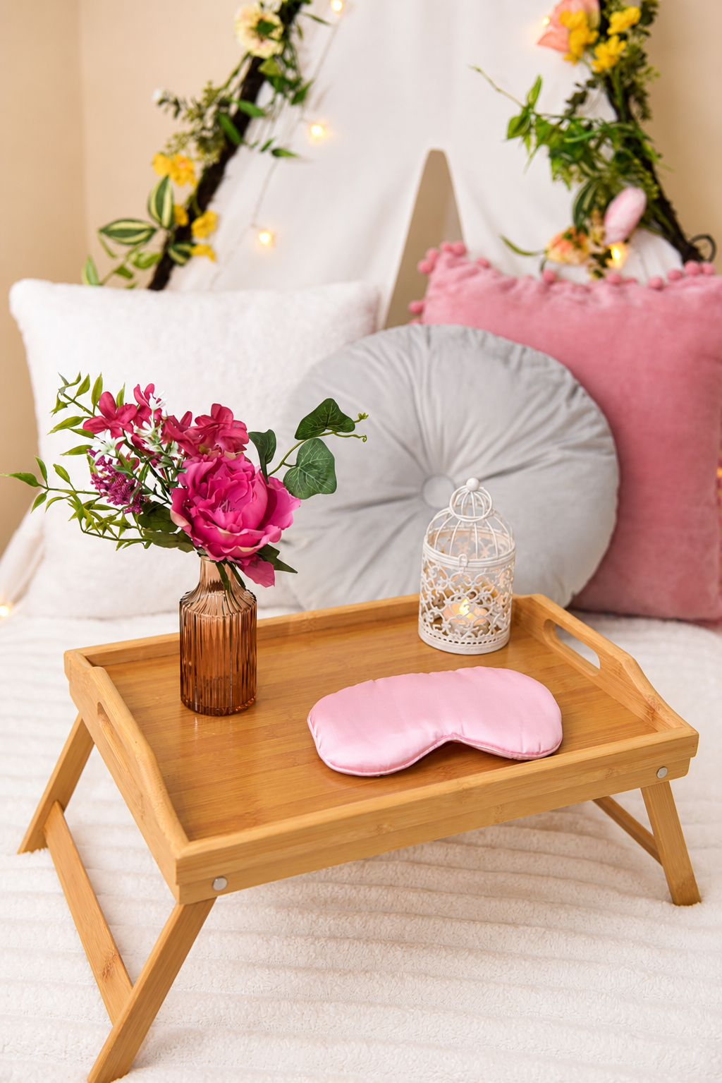 Luxury kids party setup by CHIC Slumber Parties in Chicago
